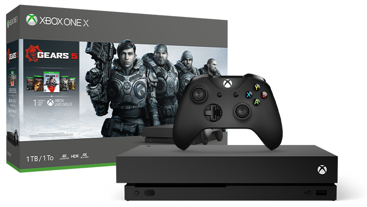 Buy Microsoft Xbox One X - 1TB - (Gears 5 Bundle) + FIFA 20