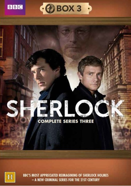 Sherlock - boks 3 - DVD