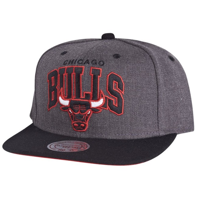 Mitchell & Ness Snapback Cap - DARK ARCH Chicago Bulls