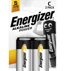 Energizer - Battery C/LR14 Alkaline Power 2-Pack