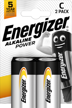 Energizer - Battery C/LR14 Alkaline Power 2-Pack