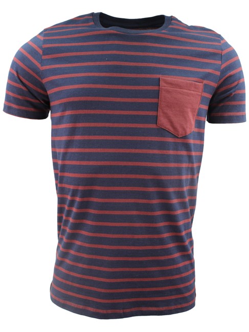 Core 'Stripe' T-shirt - Navy