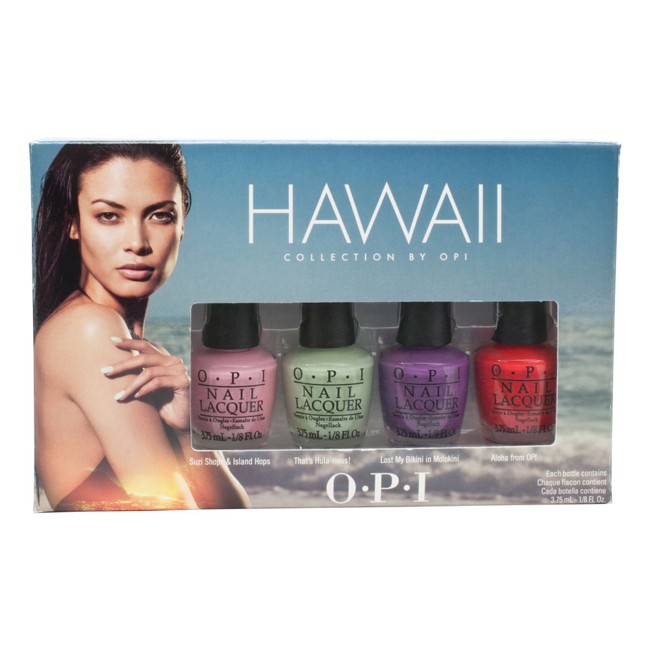 OPI – Hawaii Neglelakker 4 x 3,5ml
