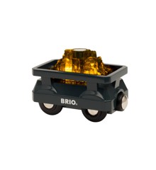 BRIO - Valaistu kultavaunu (33896)