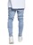 SikSilk Distressed Drop Crotch Jeans Blue thumbnail-4