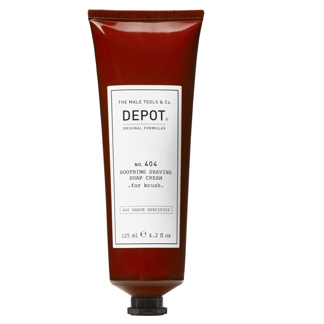 Depot - No. 404 Soothing Shaving Soap Cream for Brush 125 ml