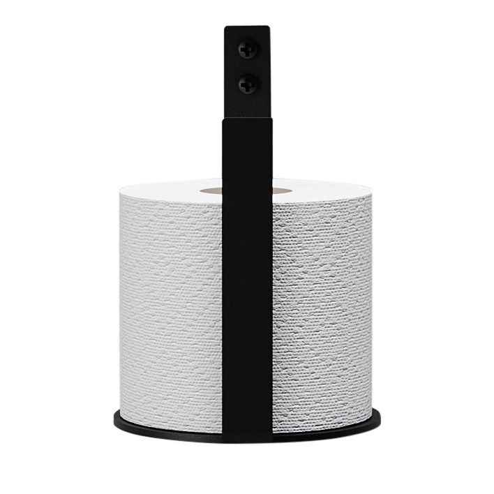 Nichba-Design - Toiletpapir Holder Ekstra - Black (L100113)