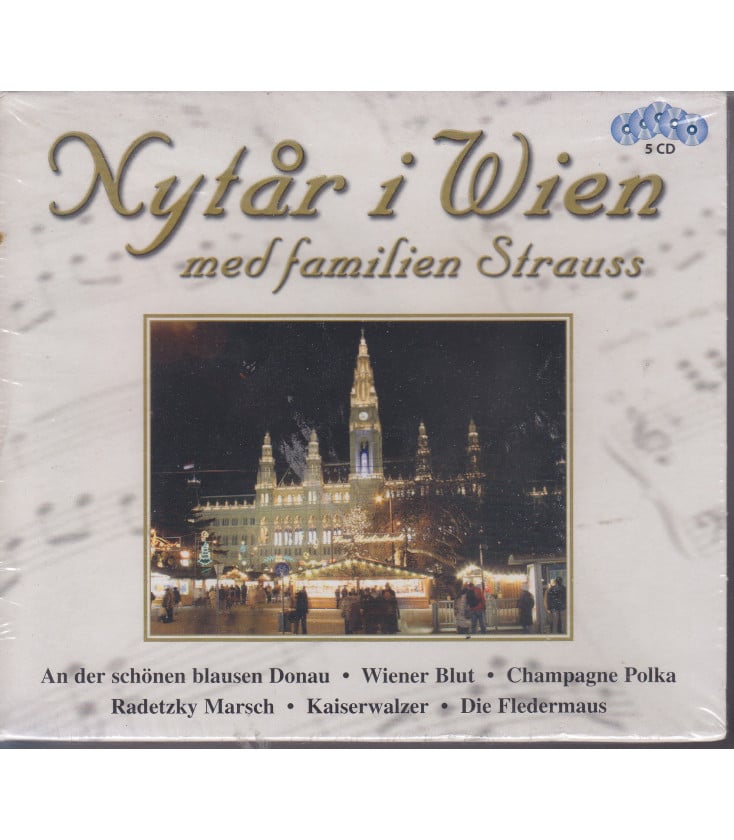 Nytår i Wien - 5 CD - Musikk