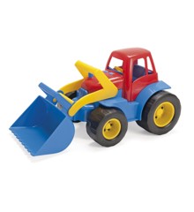 Dantoy - Traktor med Plastik Hjul (2129)