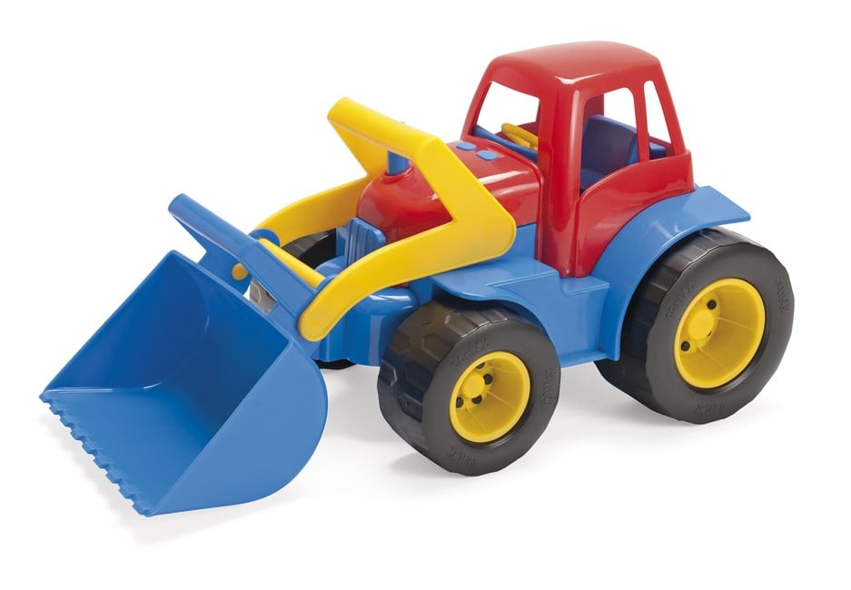 Dantoy - Traktor med Plastik Hjul (2129)