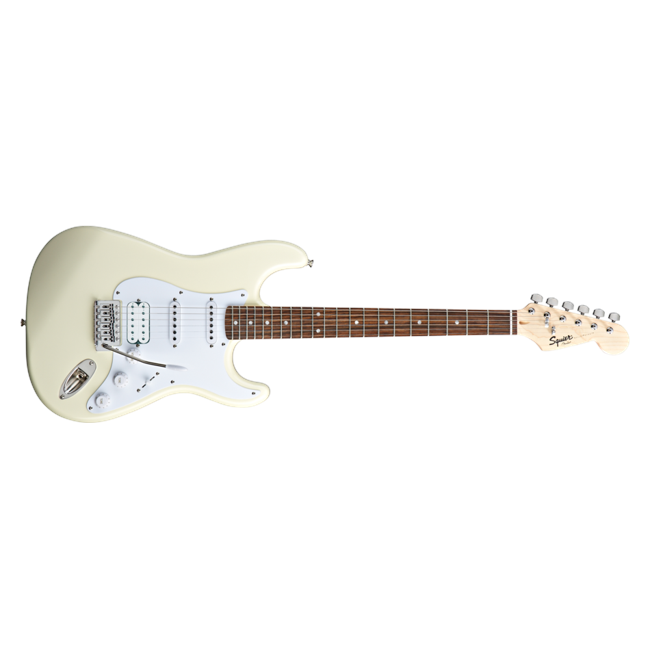 Squier By Fender - Bullet HSS Stratocaster - Elektrisk Guitar (Arctic White)