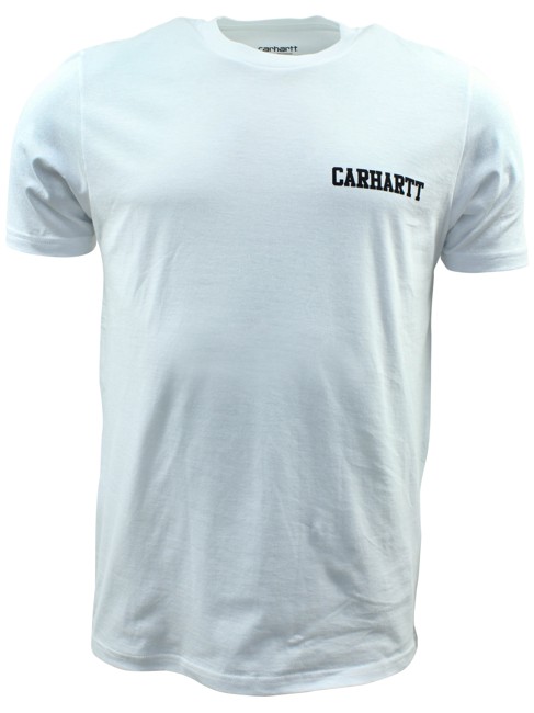 Carhartt 'College Script' T-shirt - Hvid / Sort