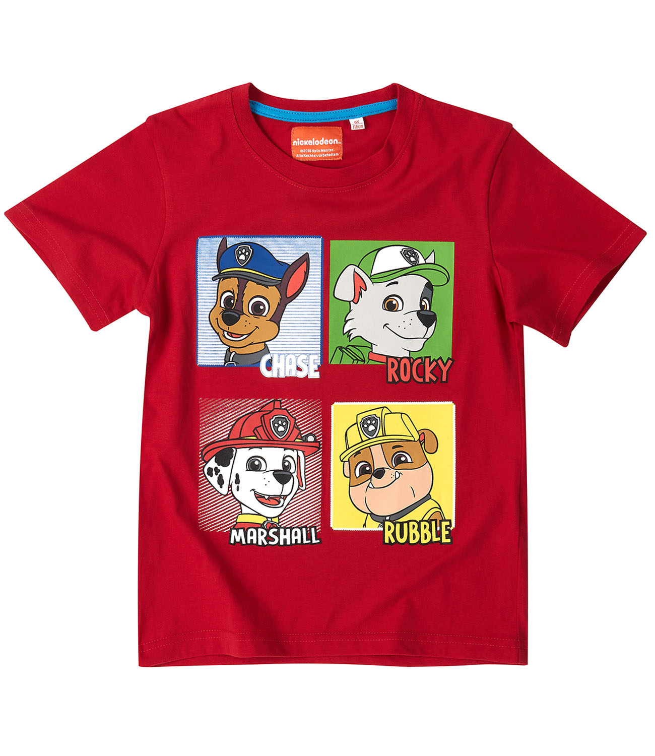 Buy Paw Patrol Short Sleeve T-Shirt red