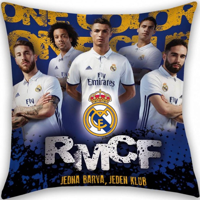 Real Madrid Players - Cushion - 40 x 40 cm - Multi