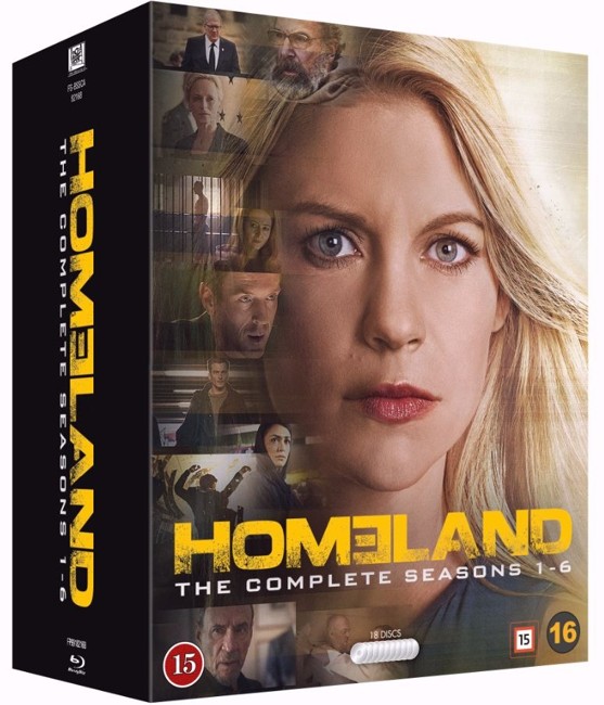 Homeland: Box - Sæson 1-6 (Blu-Ray)