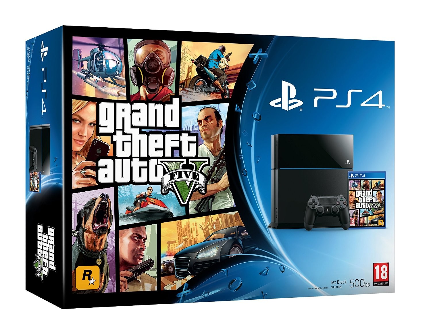 Kaufe Playstation 4 Console 500gb Grand Theft Auto V Gta 5 Bundle