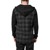 Urban Classics - HOODED Flanell Shirt black / charcoal thumbnail-2