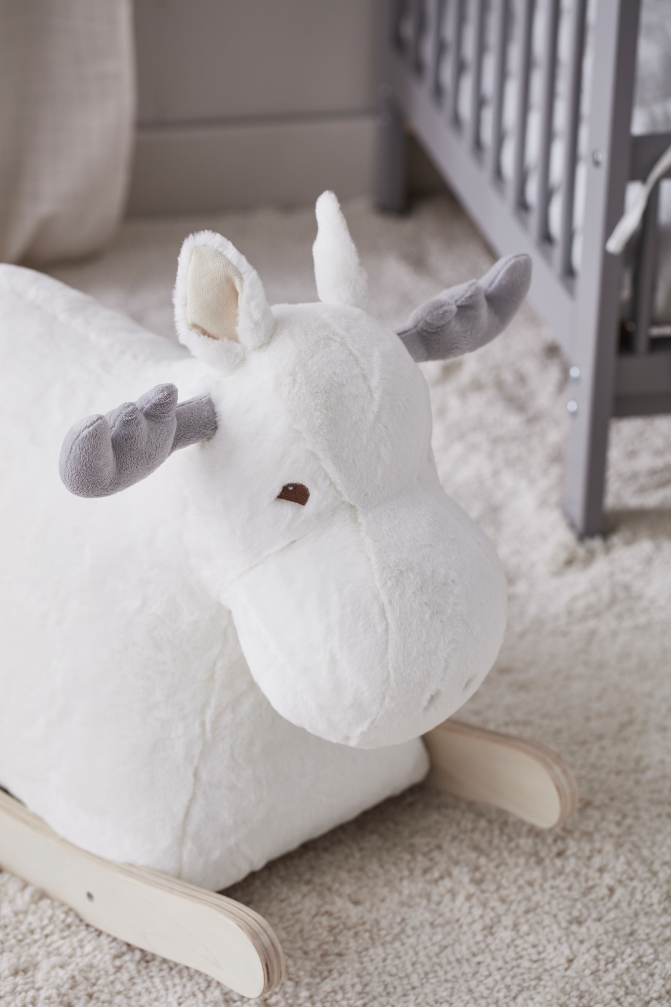 Kaufe Kids Concept Edvin Rocking Moose White 1000410