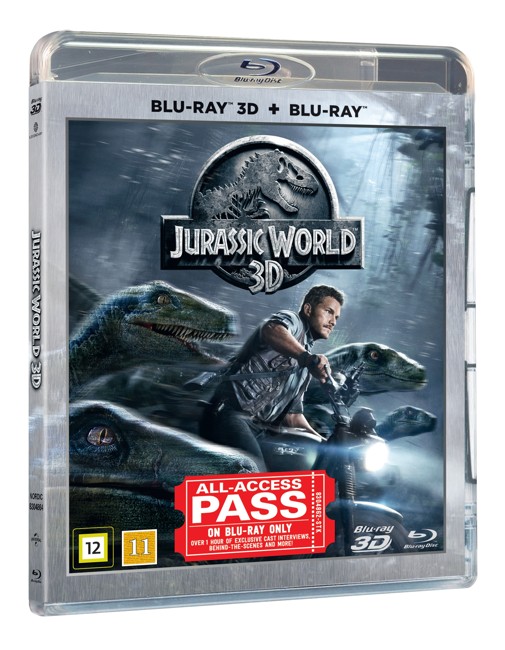 JURASSIC WORLD 3D+2D - Blu ray