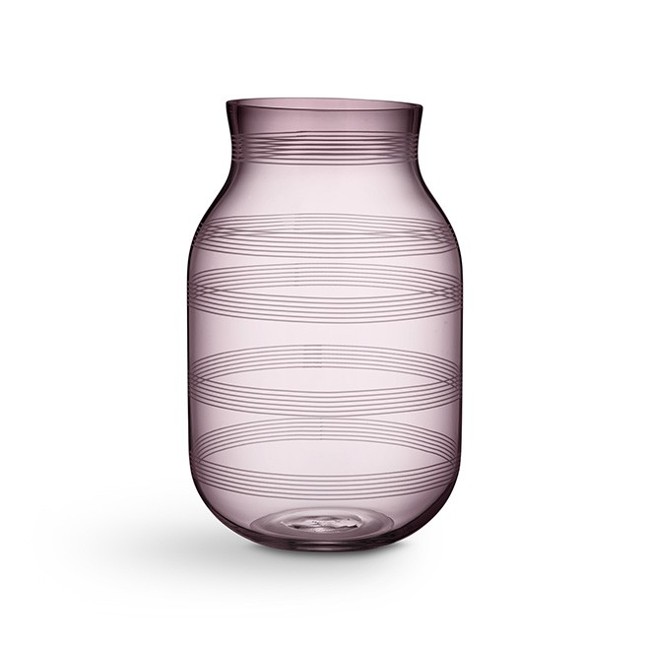 Kähler - Omaggio Glas Vase Stor - Blomme