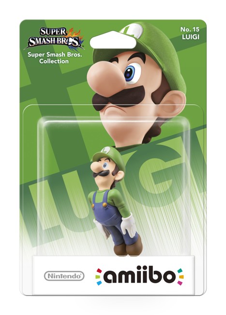 Nintendo Amiibo Figuur Luigi