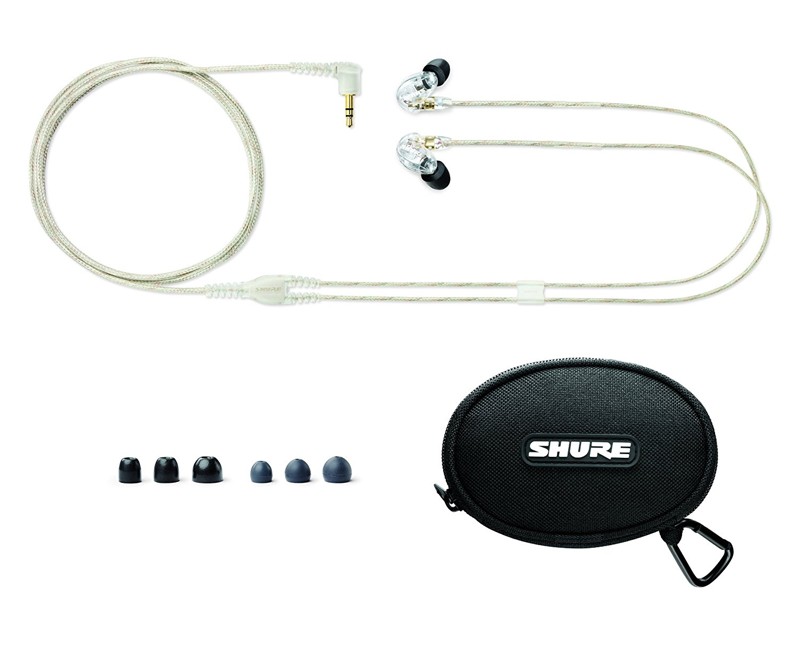 Shure - SE215-CL - In-Ear Hovedtelefoner CL (Clear)