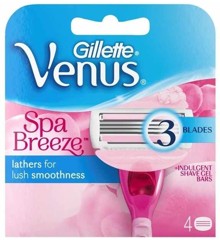 Gillette - Venus Spa 2in1 Breeze Blades 4 Pcs