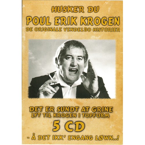 Poul Erik Krogen – De Originale Vendelbo Historier (5 CD BOKS) produktet udgår når udsolgt
