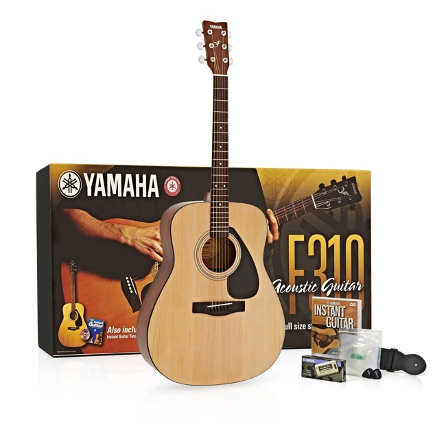 Yamaha - F310P2  - Akustisk Guitar Start Pakke (Natural)