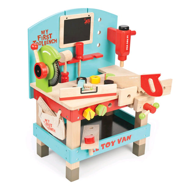Le Toy Van - My First Wooden Tool Bench (Ltv448) - Leker