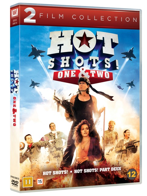 Hot Shots! 1 og 2 Boks - DVD