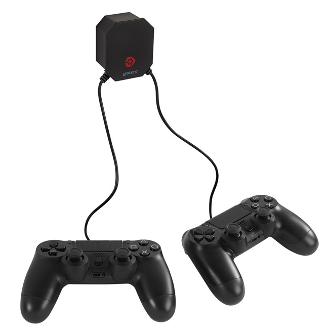 Gioteck 3-in-1 Wall Socket Controller Multi-Charger (PS4)
