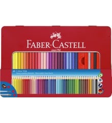 Faber-Castell - Colour Pencils - Metal Tin with Accessories - 48 pcs. (112448)