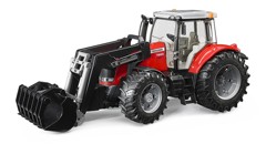 Bruder - Massey Ferguson 7600  Trator med frontlæsser (03047)