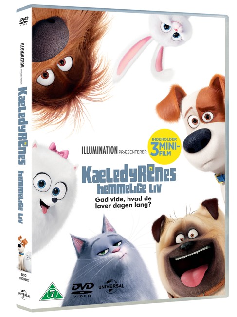 Kæledyrenes hemmelige liv / Secret Life of Pets - DVD