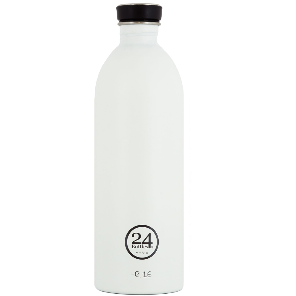 24 Bottles - Urban Bottle 1 L - Ice White
