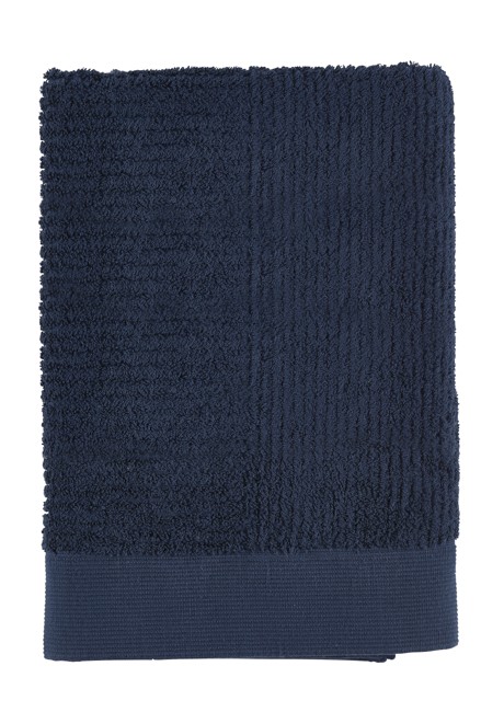 Zone Denmark - Classic Håndklæde 70 x 140 cm - Mørkeblå (1 STK TILBAGE)