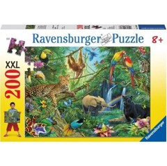 Ravensburger - XXL 200 Brikker Jungle Puslespil