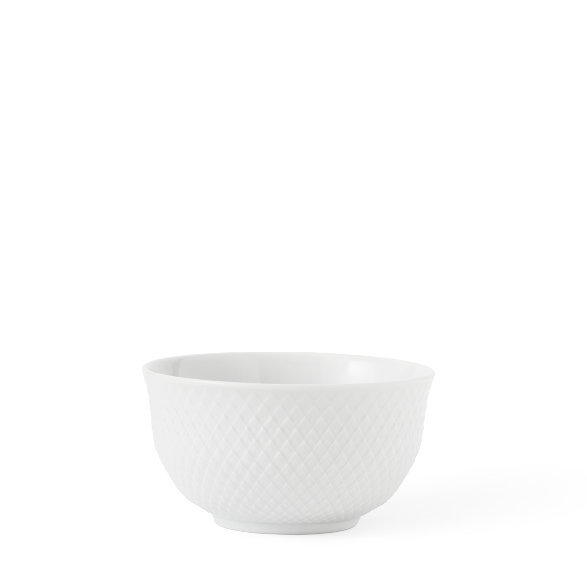 ​Lyngby Porcelæn - Rhombe Bowl 11 cm - White (​201209)