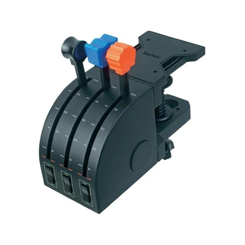 - G Saitek PRO Flight Throttle Quadrant