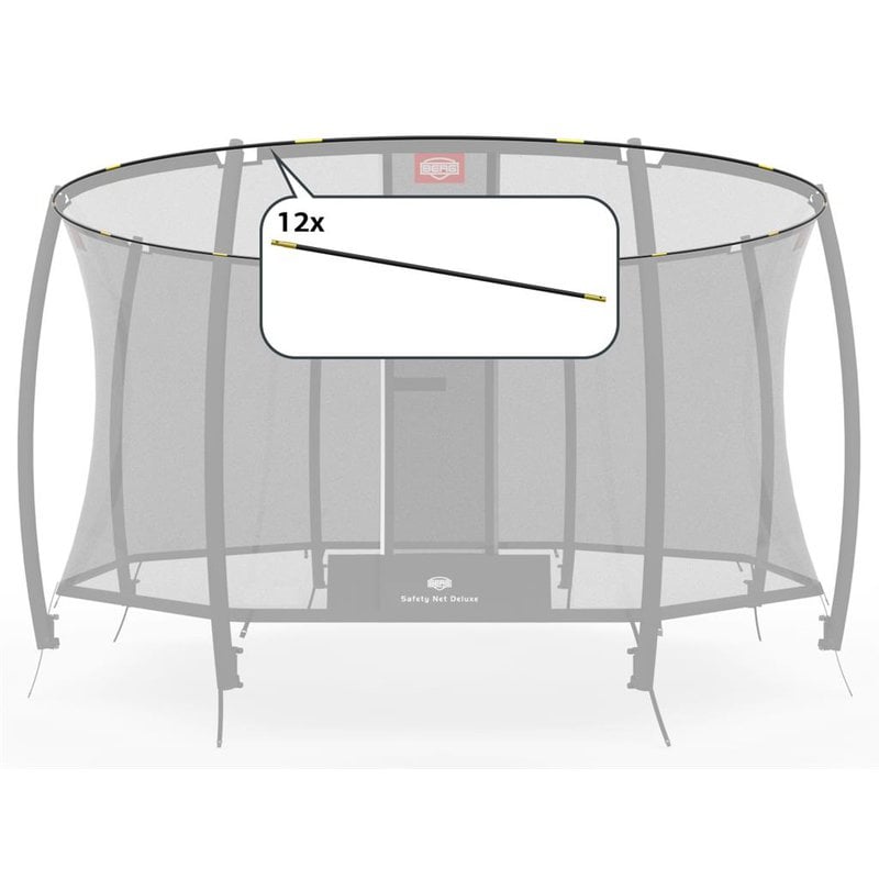 BERG - Tent Tubes til Safety Net Deluxe 430 (reservedel)