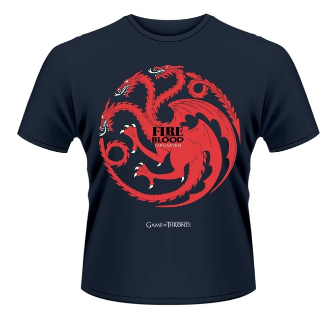Game Of Thrones Fire And Blood T-Shirt