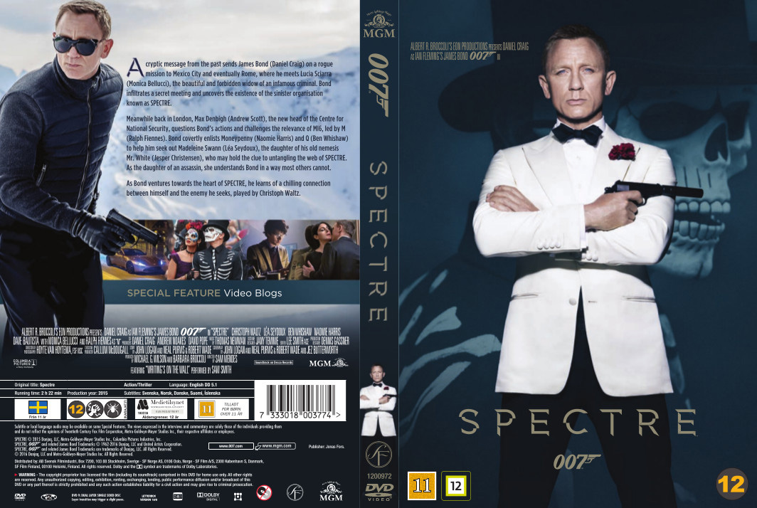 Køb James Bond - Spectre - DVD