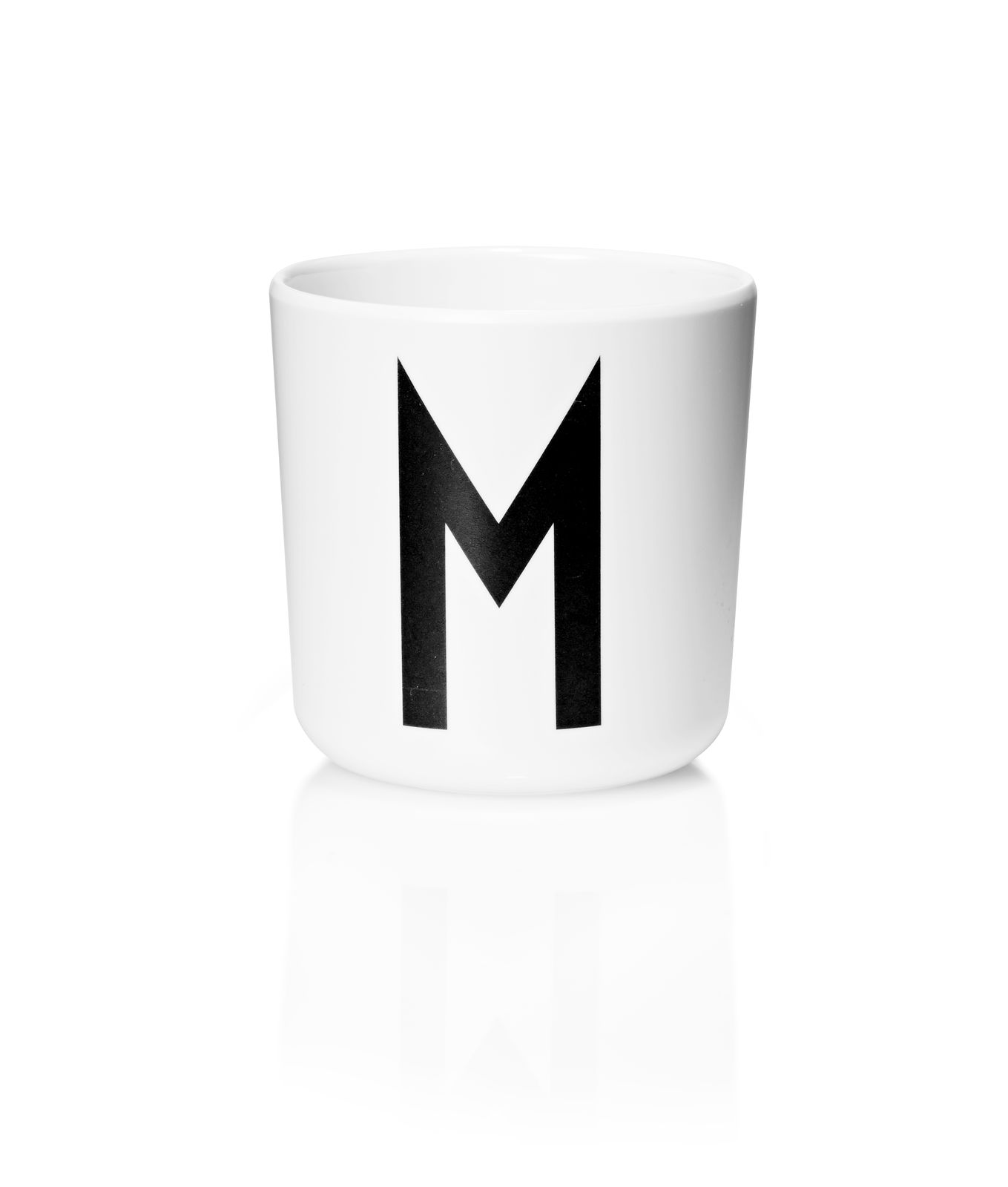 ​Design Letters - Personal Melamine Cup M - White (20201000M)