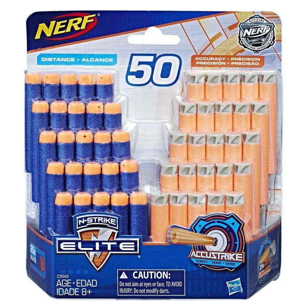 nerf elite 50 dart pack