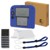ZedLabz essentials kit for 2DS inc silicone cover, screen protectors, game cases&wrist straps-blue thumbnail-1