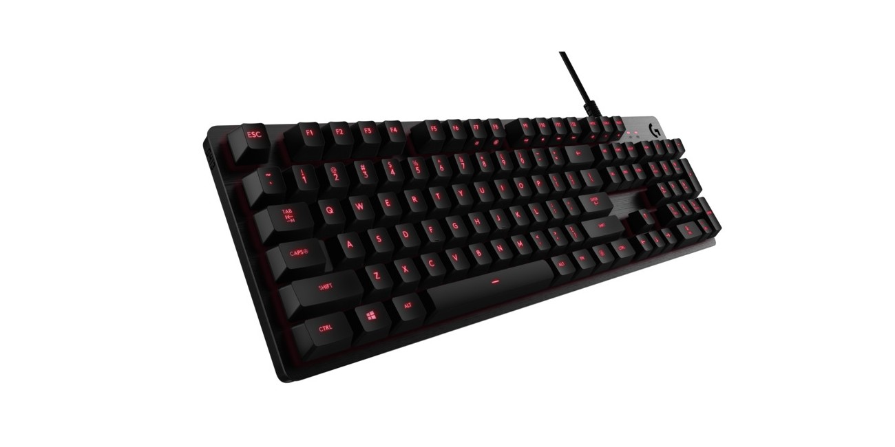 Logitech - G413 Mekanisk Gaming Keyboard Carbon Nordisk Layout