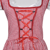 Oktoberfest Dirndl-kjole med rødt forklæde L / XL thumbnail-5