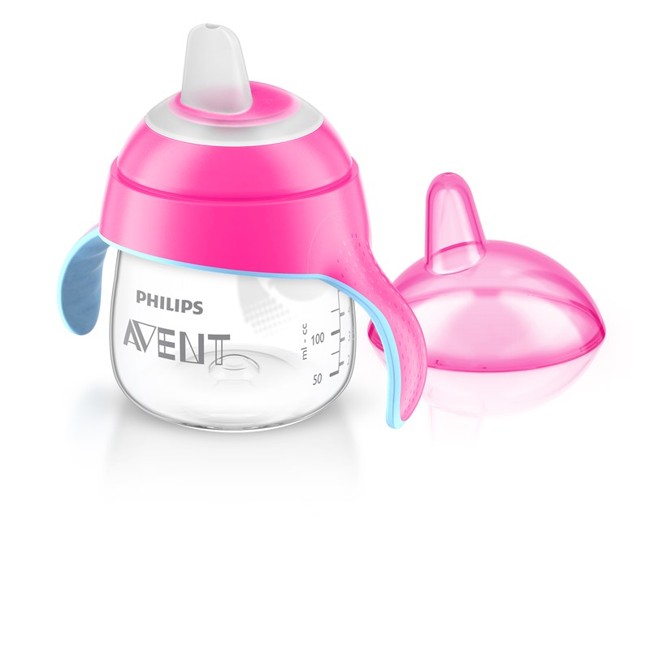 Philips Avent - Babykop med drikketud, Premium, 200ml, Pink