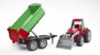 Bruder - Roadmax 2+ - Traktor m/Frontlæsser og Vogn thumbnail-2